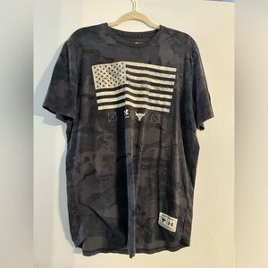 Under armour shirt America flag